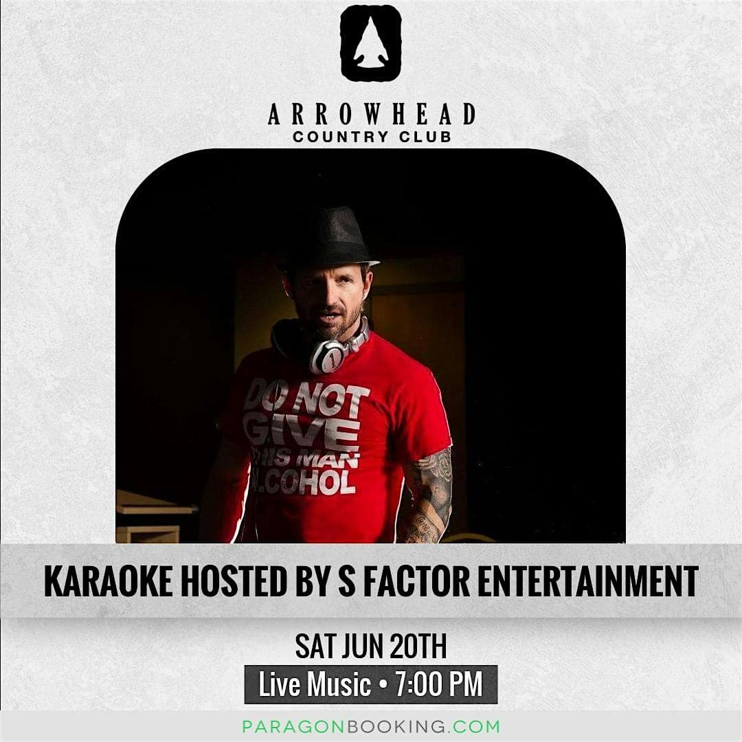 Live Music in Glendale Arizona featuring Karaoke hosted by S Factor Entertainment at GRAZE at Arrowhead Country Club at GRAZE at Arrowhead Country Club – Glendale, AZ