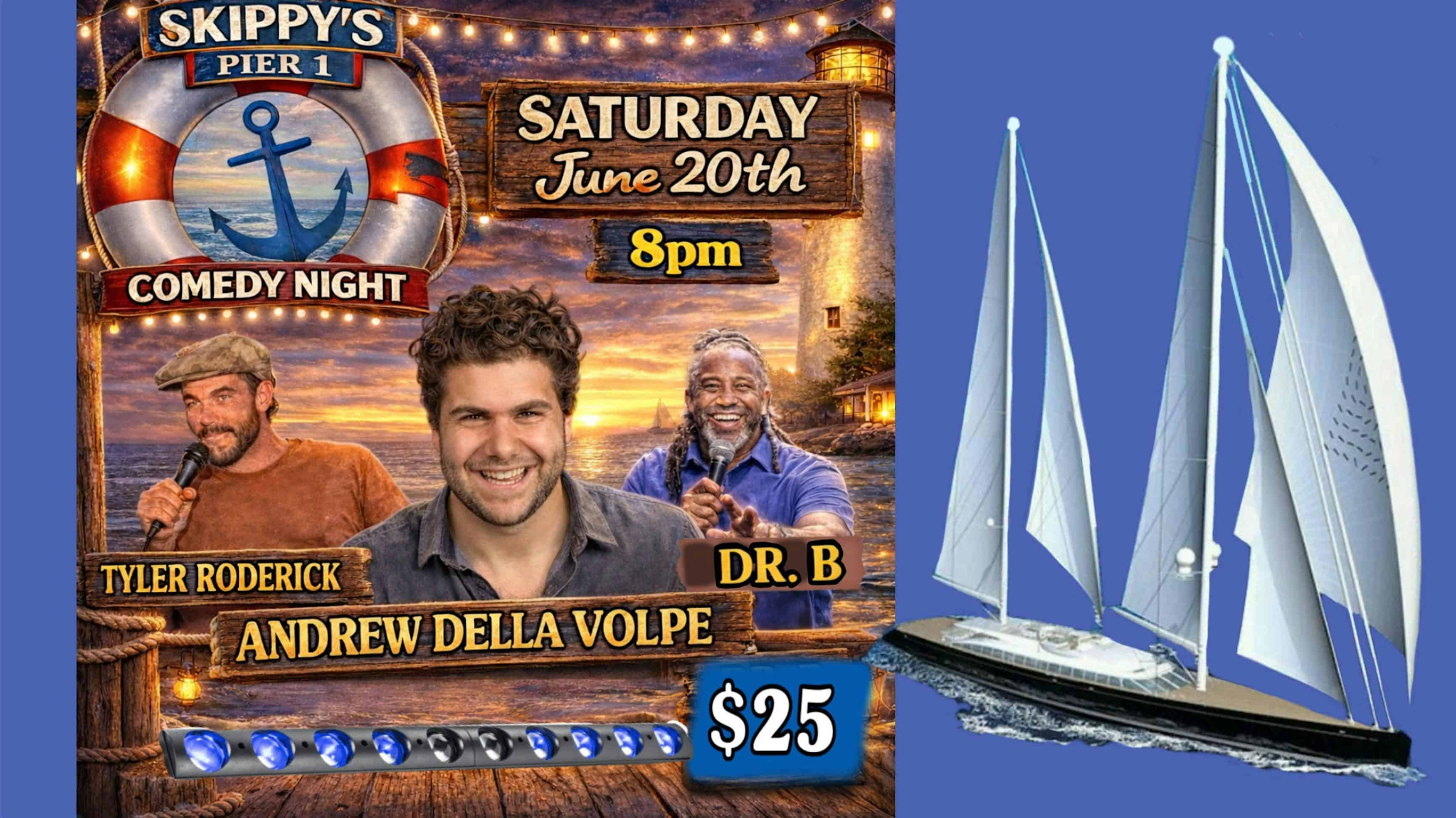 Andrew DellaVolpe LIVE at Skippys 6/20 at Skippy’s Pier I – Yarmouth, MA