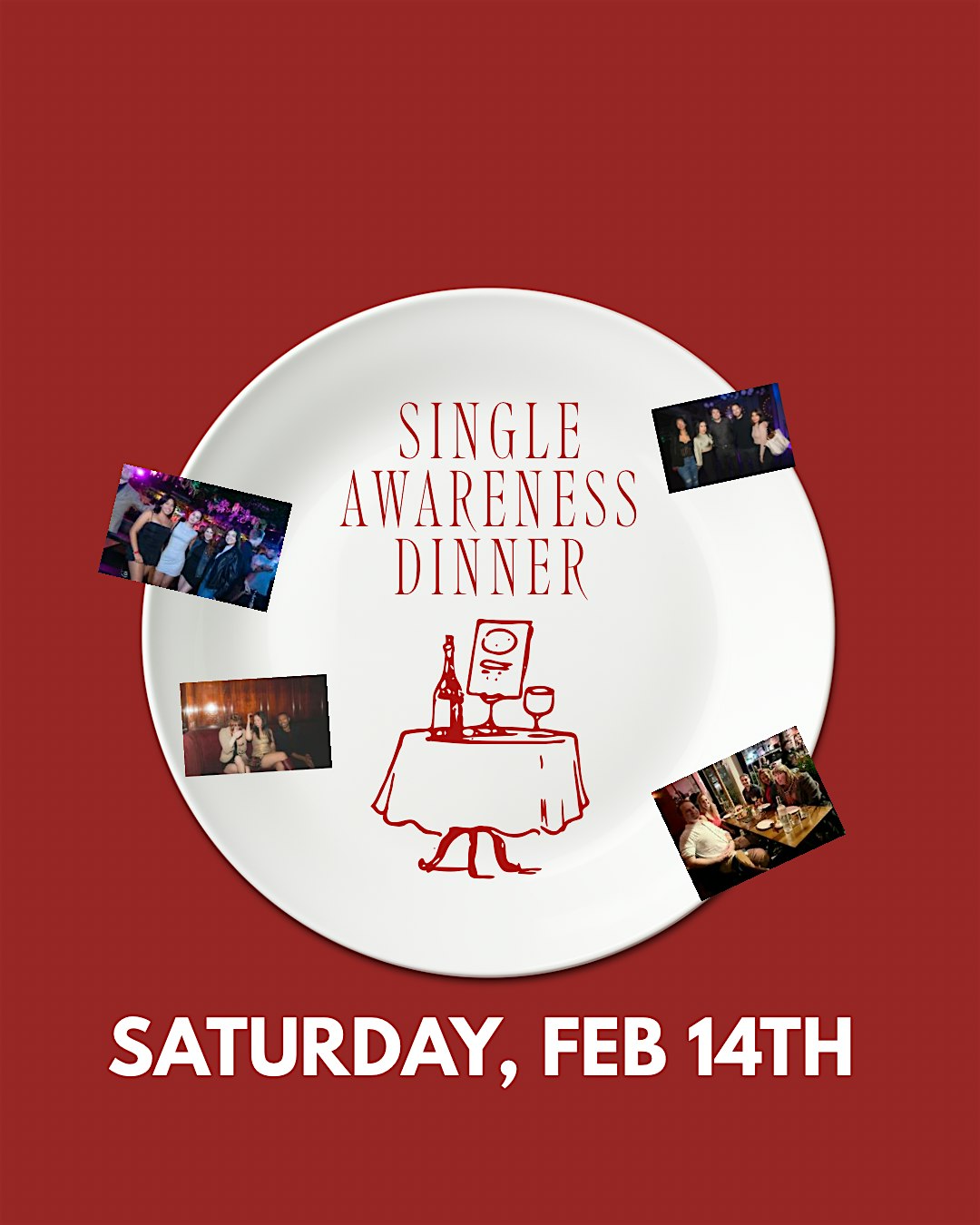Single Awareness Dinner Monthly: Hoboken | Foodies + New Friends at Restaurant of the Week – Hoboken, NJ