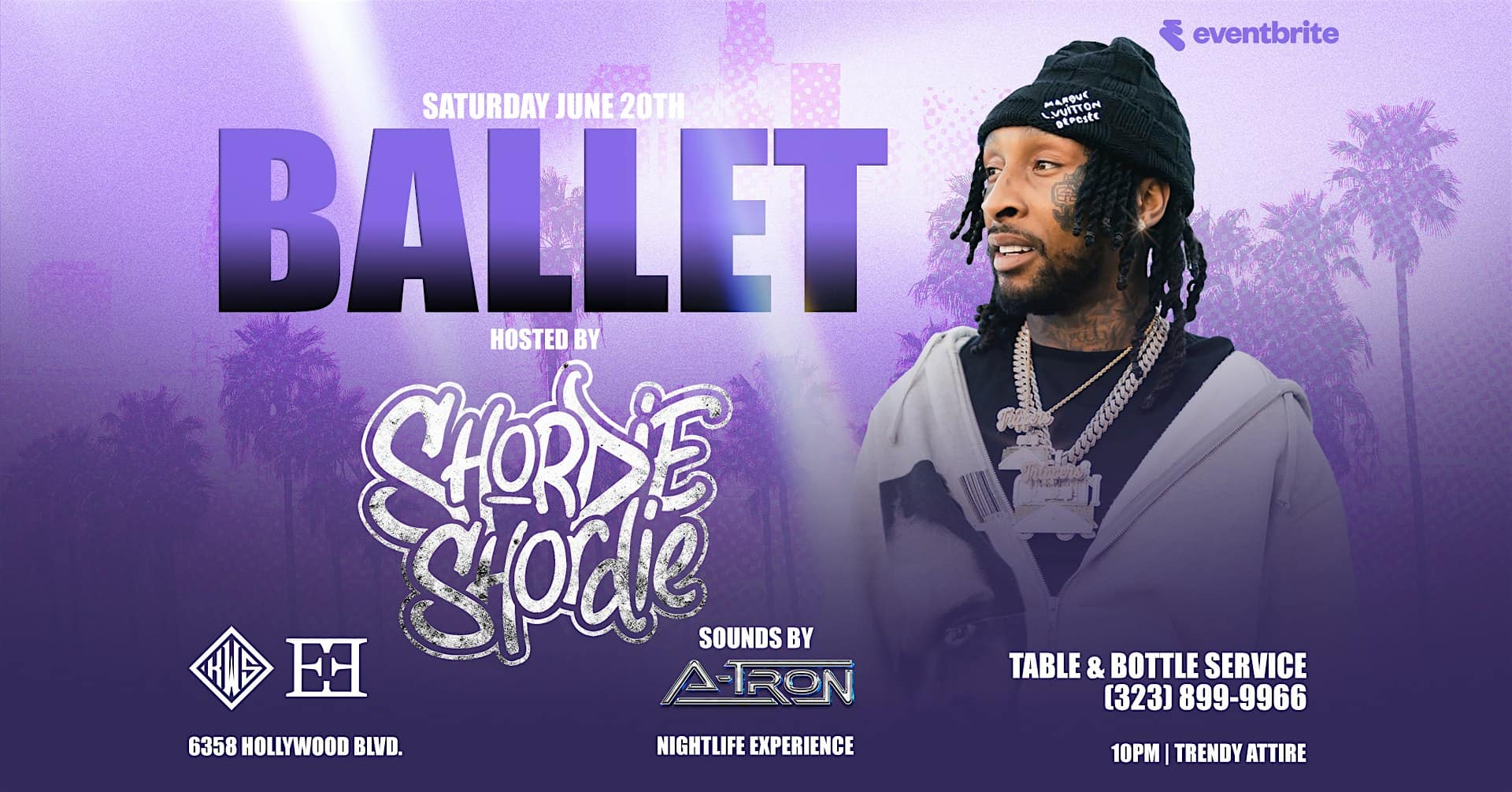 Shordie shordie performing live at BALLET HOLLYWOOD NEXT CHAPTER – Los Angeles, CA