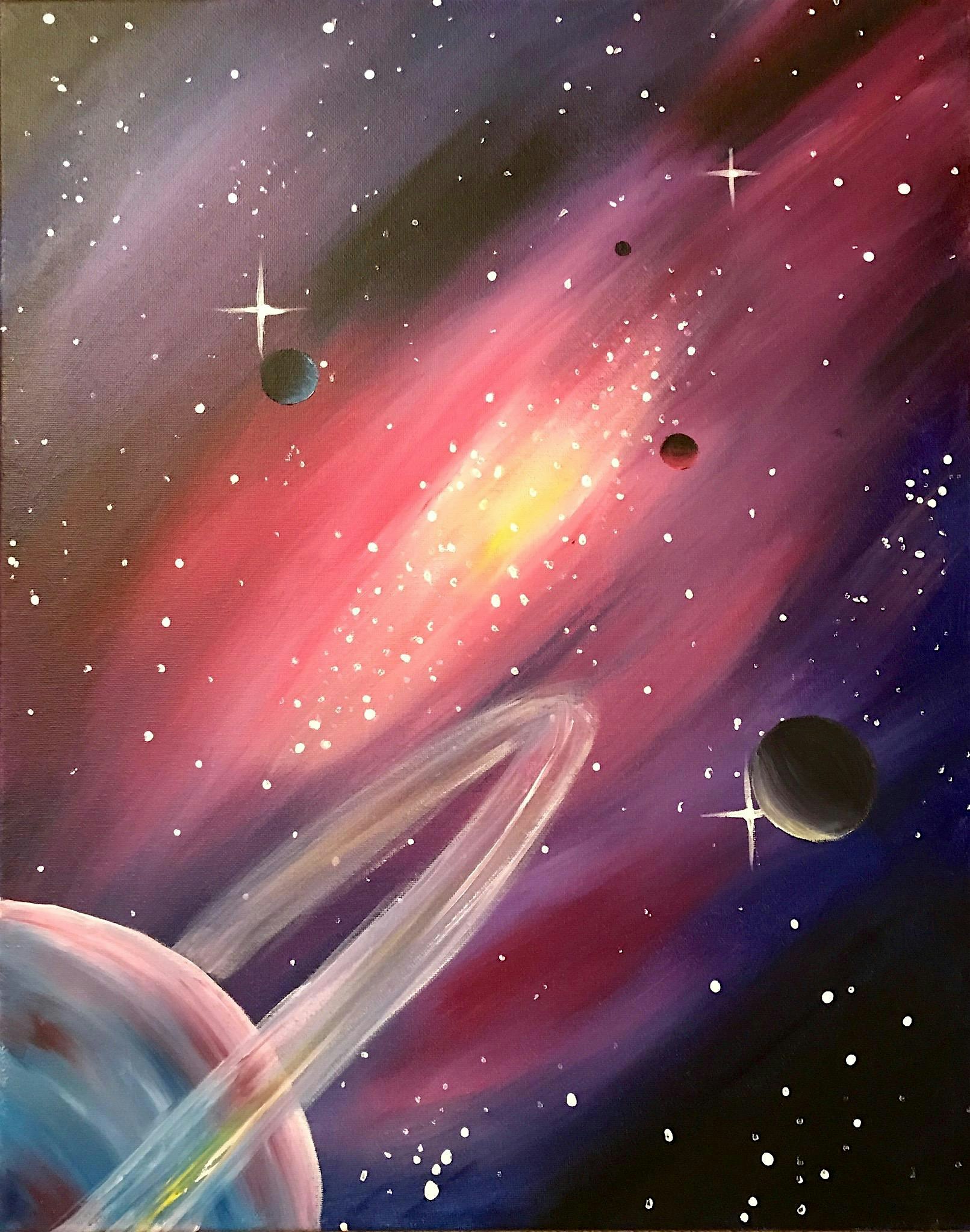 Toledo Paint and Sip Party – Planets at Wine and Canvas Toledo – Toledo, OH