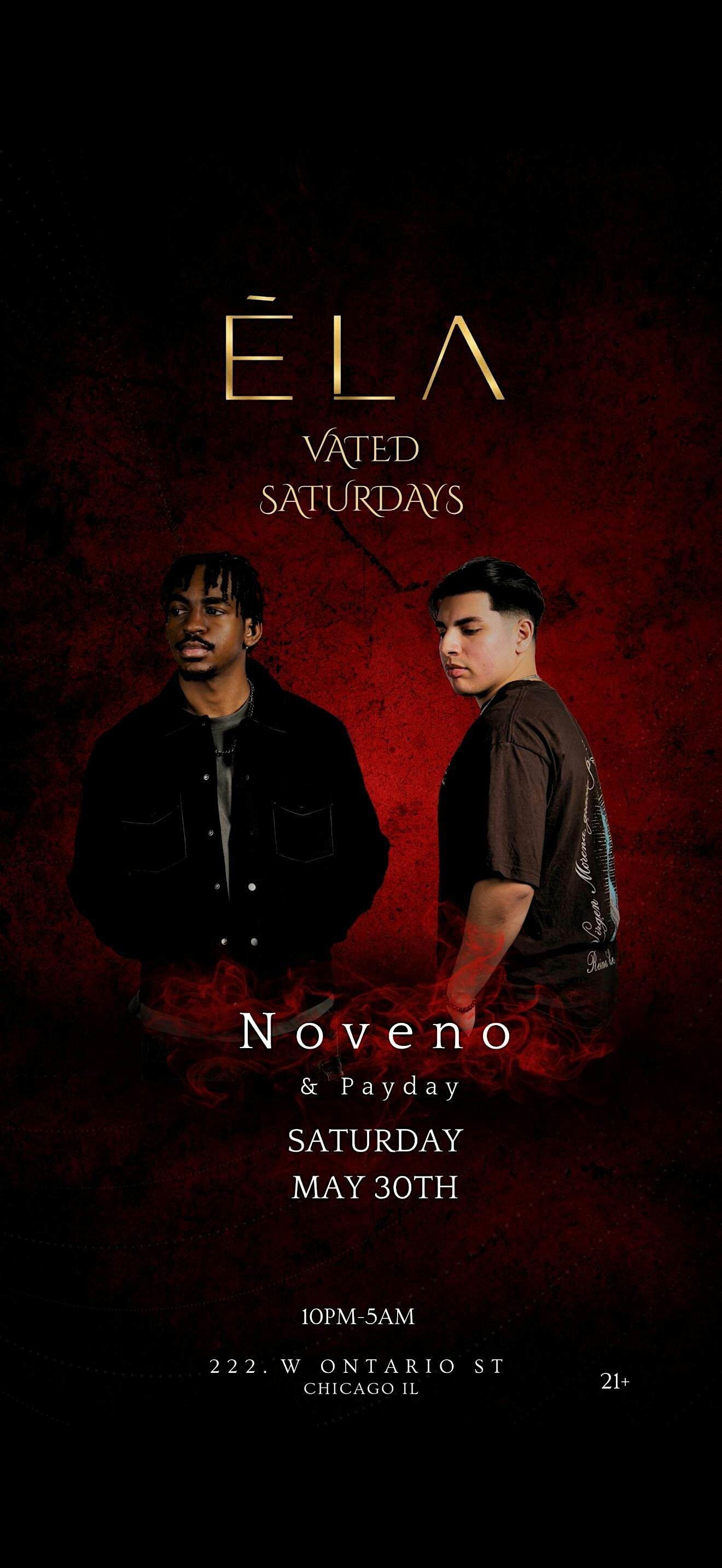 ÉLA-VATED SATURDAYS at ?LA Nightclub – Chicago, IL