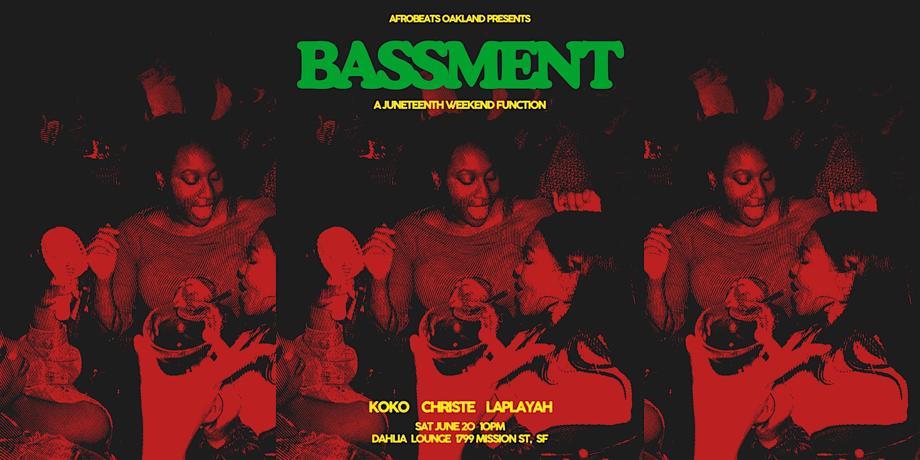 AO Presents The BASSment (A Juneteenth Function) at Dahlia SF – San Francisco, CA