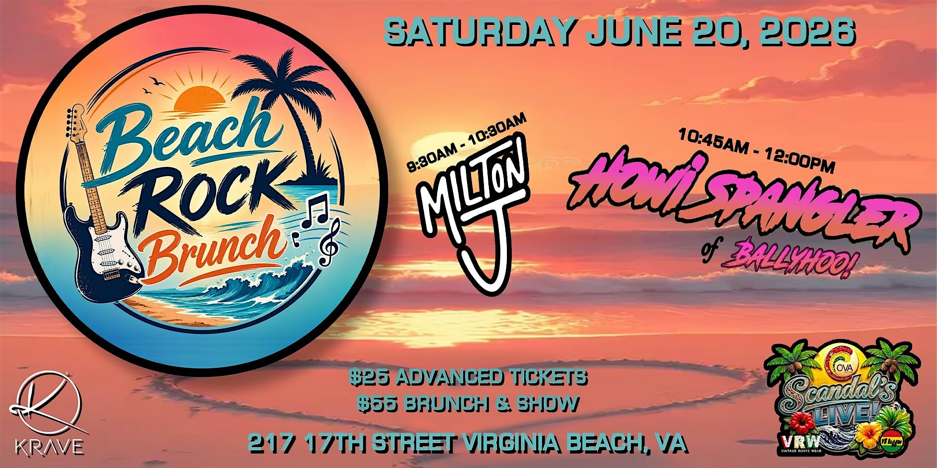 Brunch with Howi Spangler of Ballyhoo! & Milton J at Krave – Virginia Beach, VA