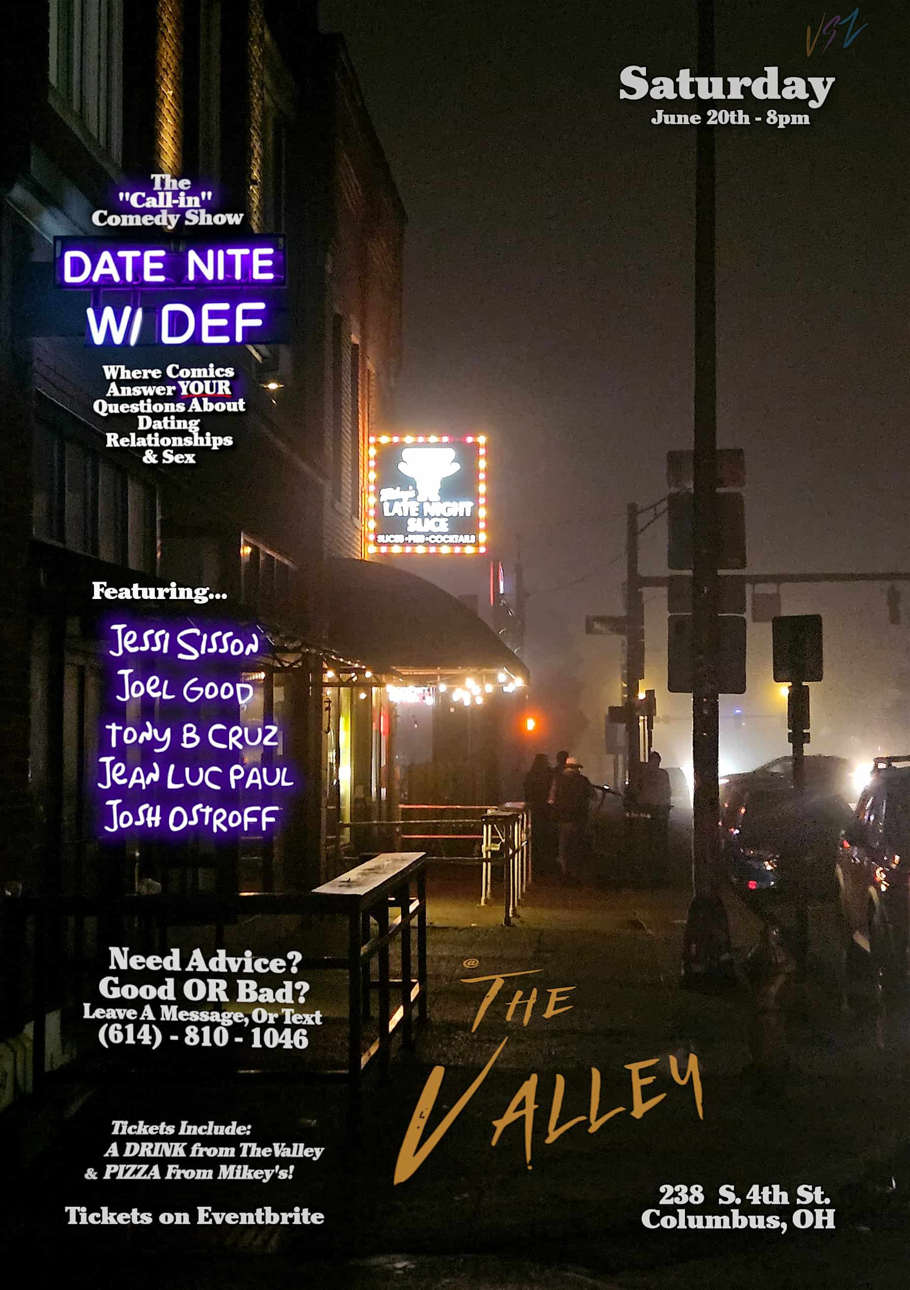 Date Nite w/ Def at The Valley – Columbus, OH