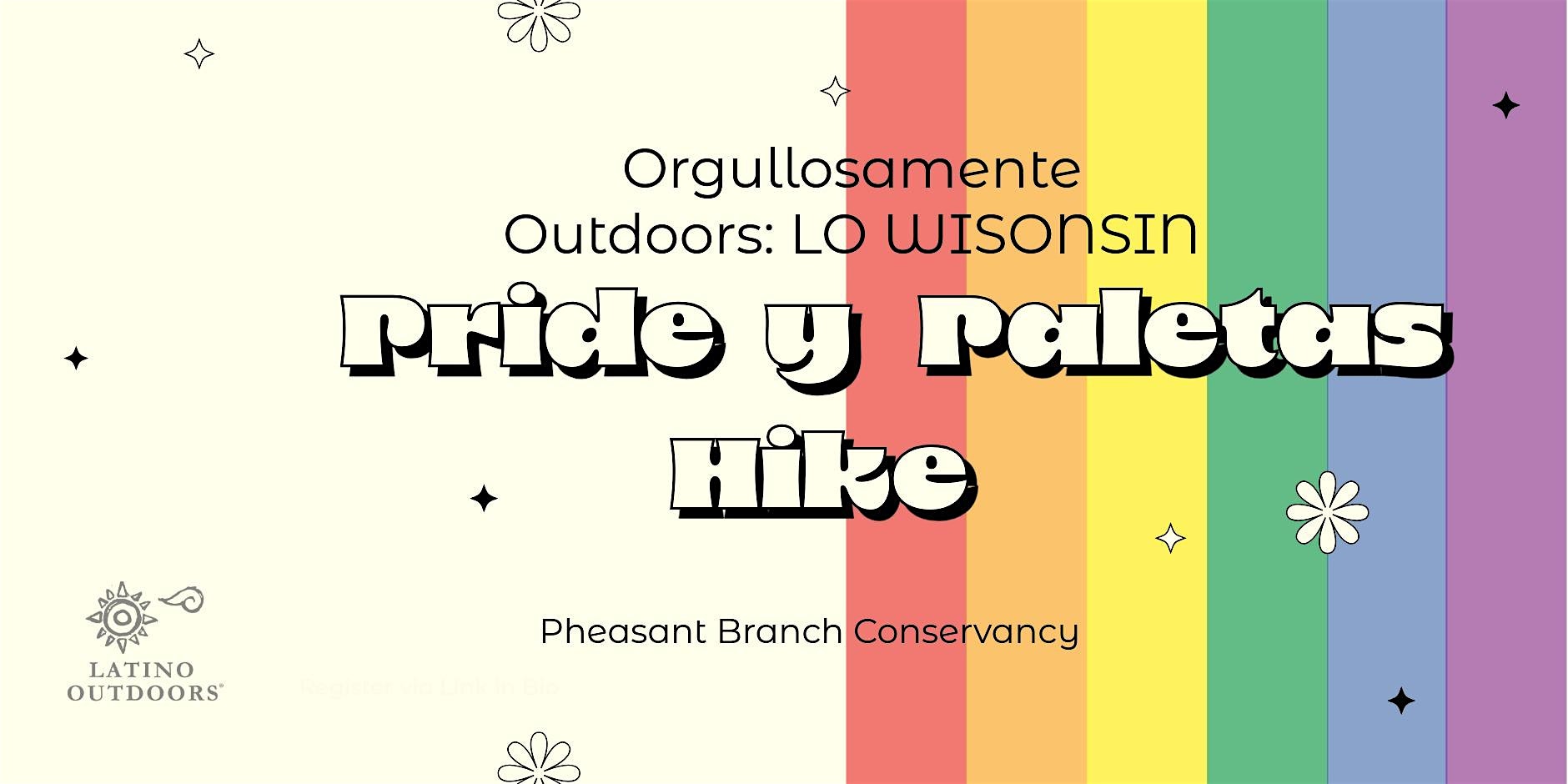 LO Wisconsin | Orgullosamente Outdoors: Pride y Paletas Hike at Pheasant Branch Conservancy – Middleton, WI