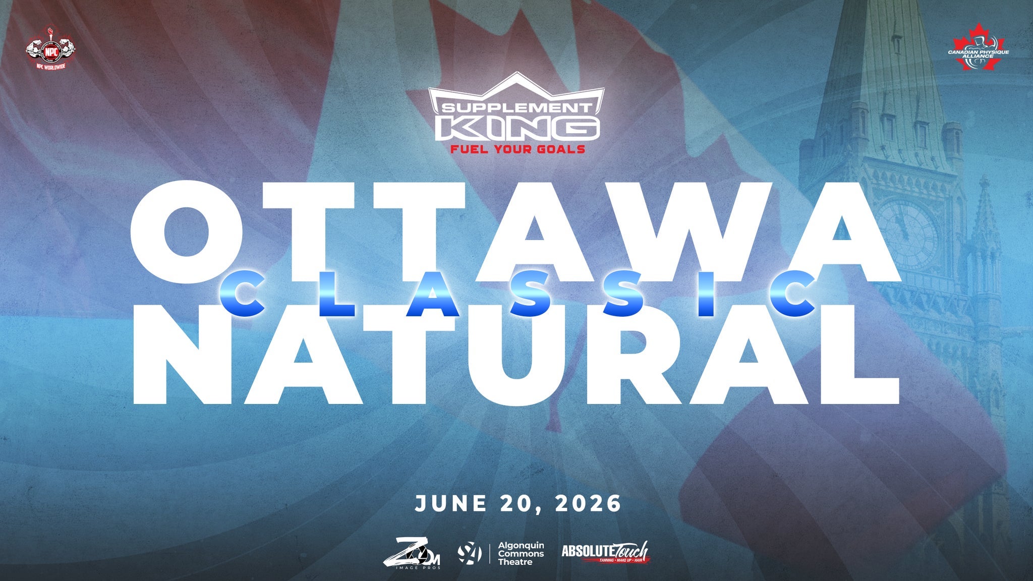 Ottawa Natural Classic (Evening Session) at Algonquin Commons Theatre – Nepean, ON