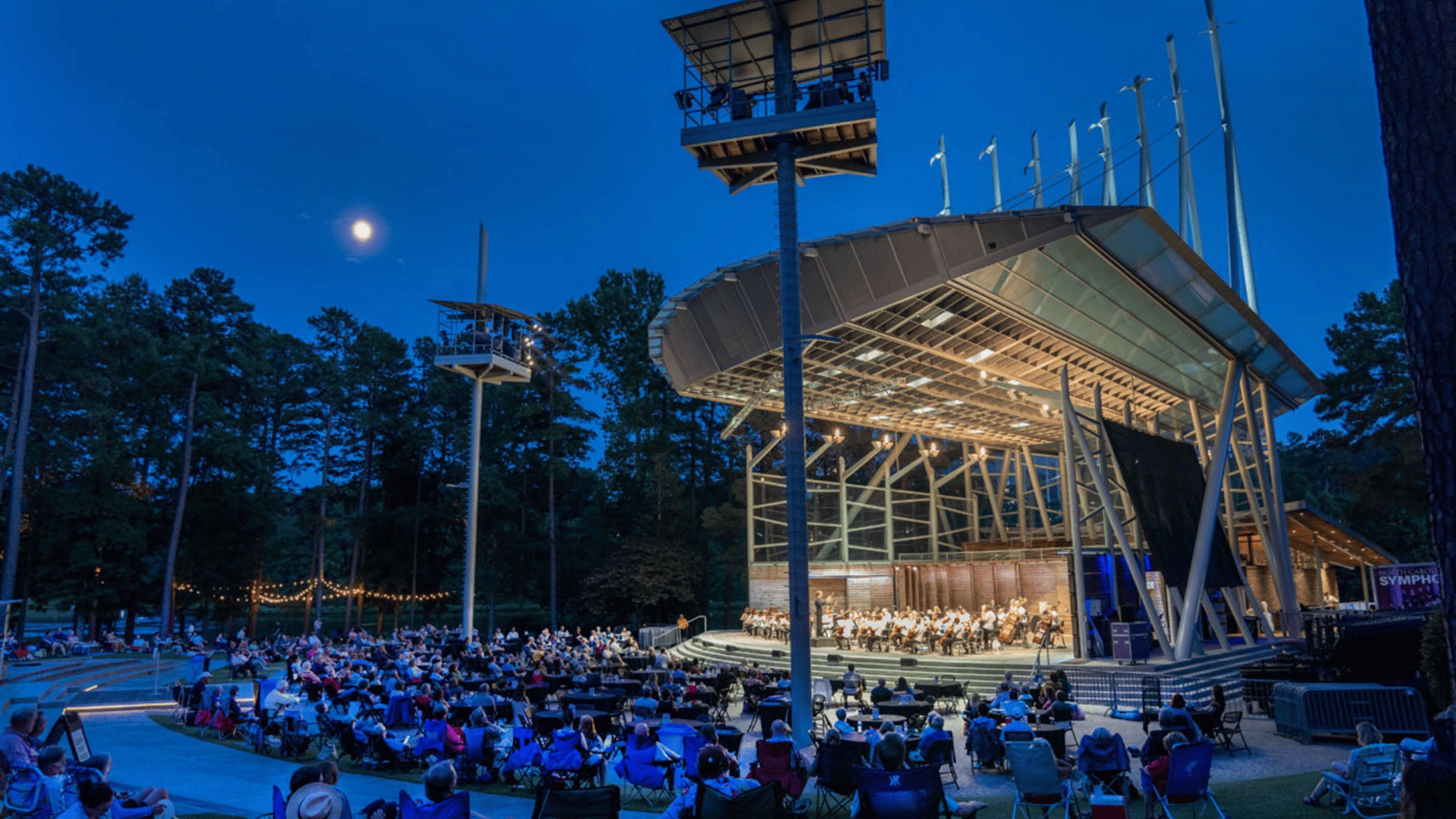 North Carolina Symphony – Mozart By Moonlight at Koka Booth Amphitheatre – Cary, NC