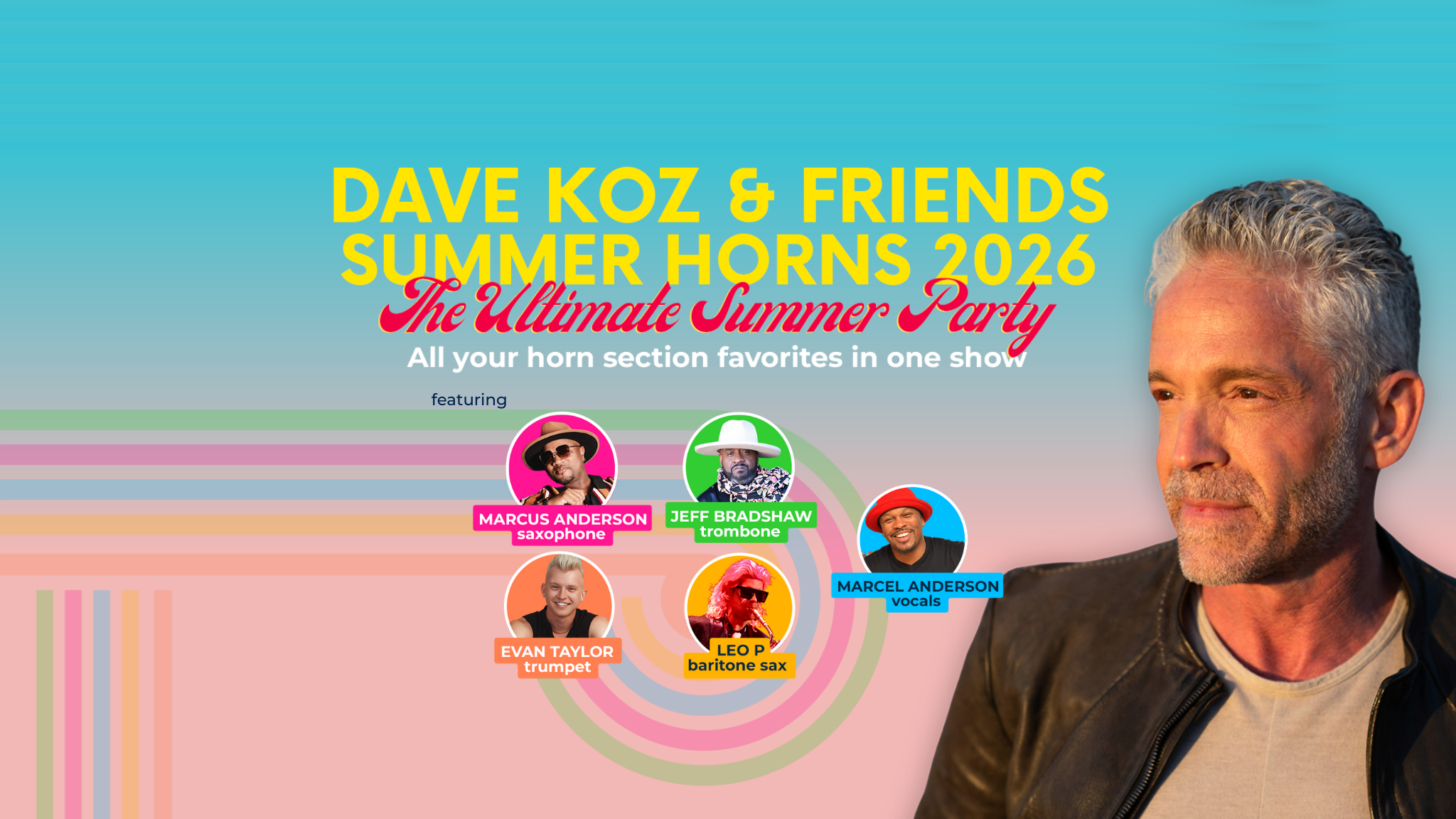 Dave Koz Summer Horns at Blue Note Napa Summer Sessions – Napa, CA