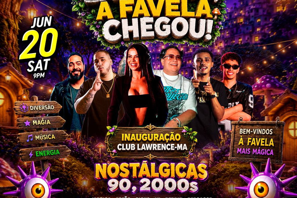 Favela Encantada Lawrence | June 20 @ Centro Night Club at Sahel Restaurant & Lounge – Lowell, MA