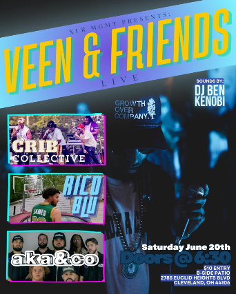 B Side Summer Patio Series Presents: Veen & Friends at B Side Lounge – Cleveland Heights, OH