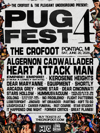 PUG FEST 4 – SATURDAY at The Crofoot Ballroom – Pontiac, MI