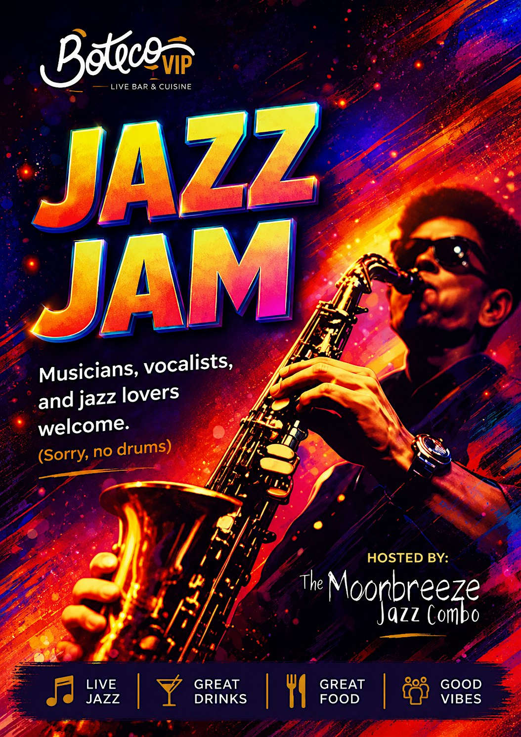 Jazz Jam at Boteco VIP at Boteco VIP – Myrtle Beach, SC