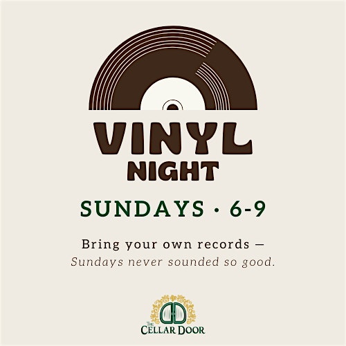 Vinyl Night at The Cellar Door at The Cellar Door – Michigan City, IN