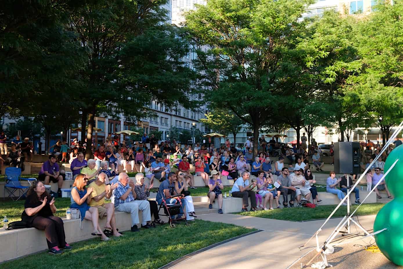 Sunday Art in the Park: Luis Hernandez & Fran Vielma Pan American Quartet at Reston Town Square Park – Reston, VA