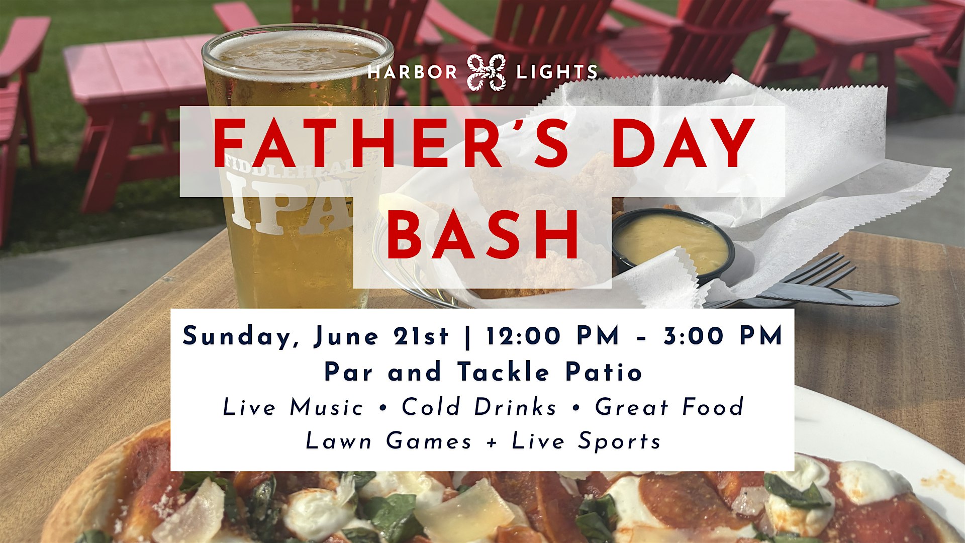 Father’s Day BBQ at Harbor Lights Dining Events Golf Marina – Warwick, RI