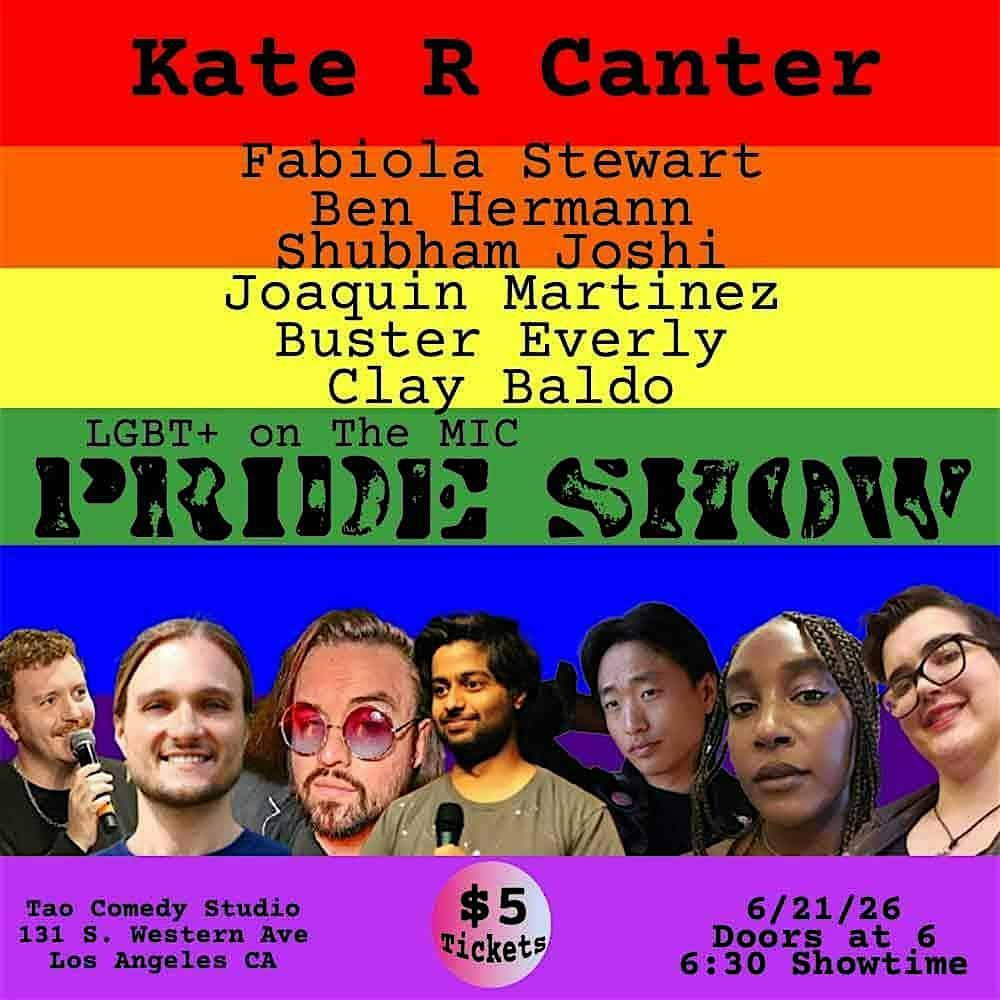 #LGBT on The MIC PRIDE SHOW at Tao Comedy Studio – Los Angeles, CA