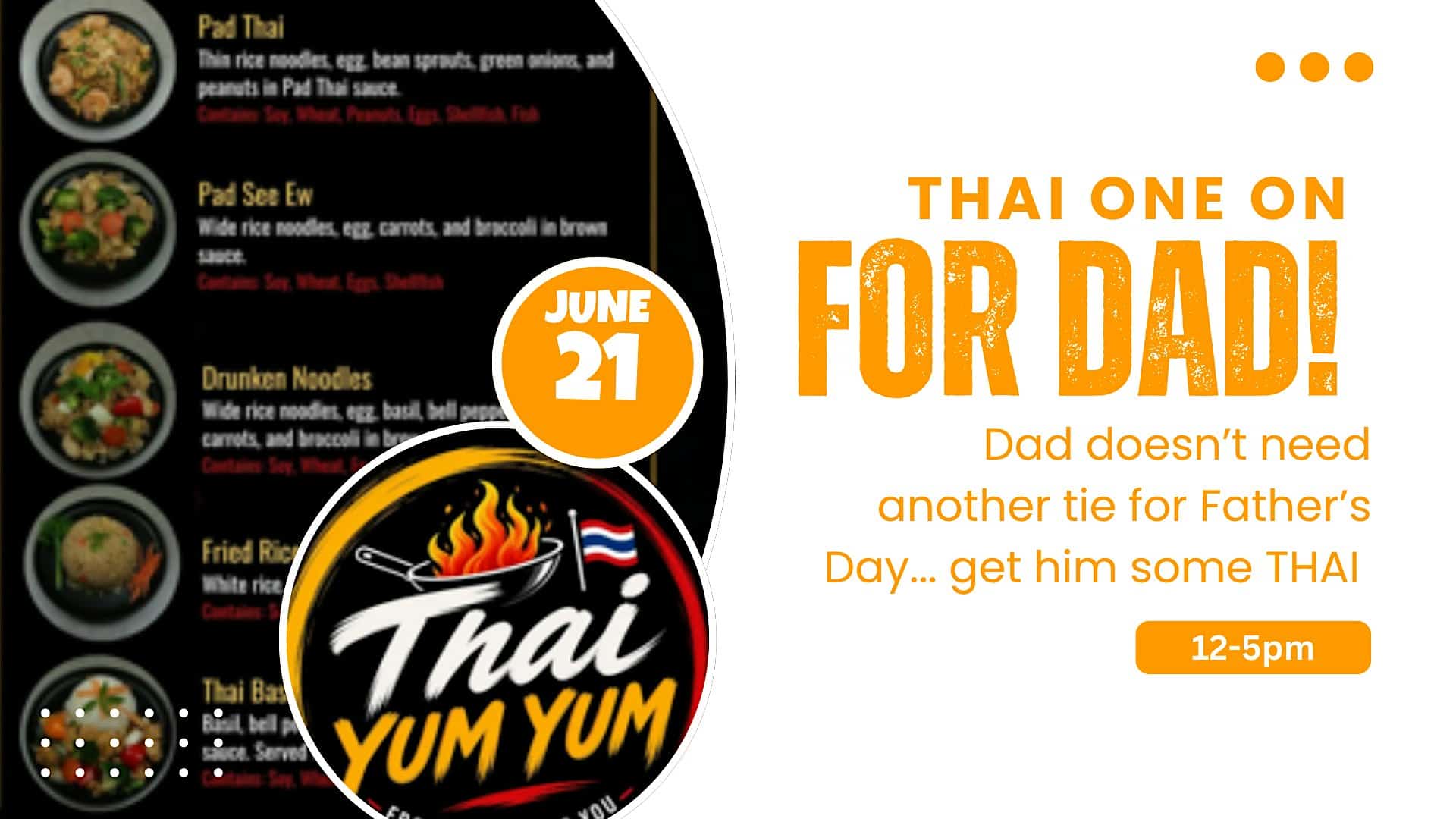 Thai one on for DAD! at The Vineyard at Hershey at The Vineyard at Hershey – Middletown, PA