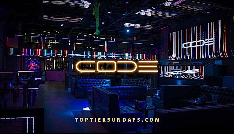 Top tier Sundays Hip hop party at Code Astoria – Queens, NY
