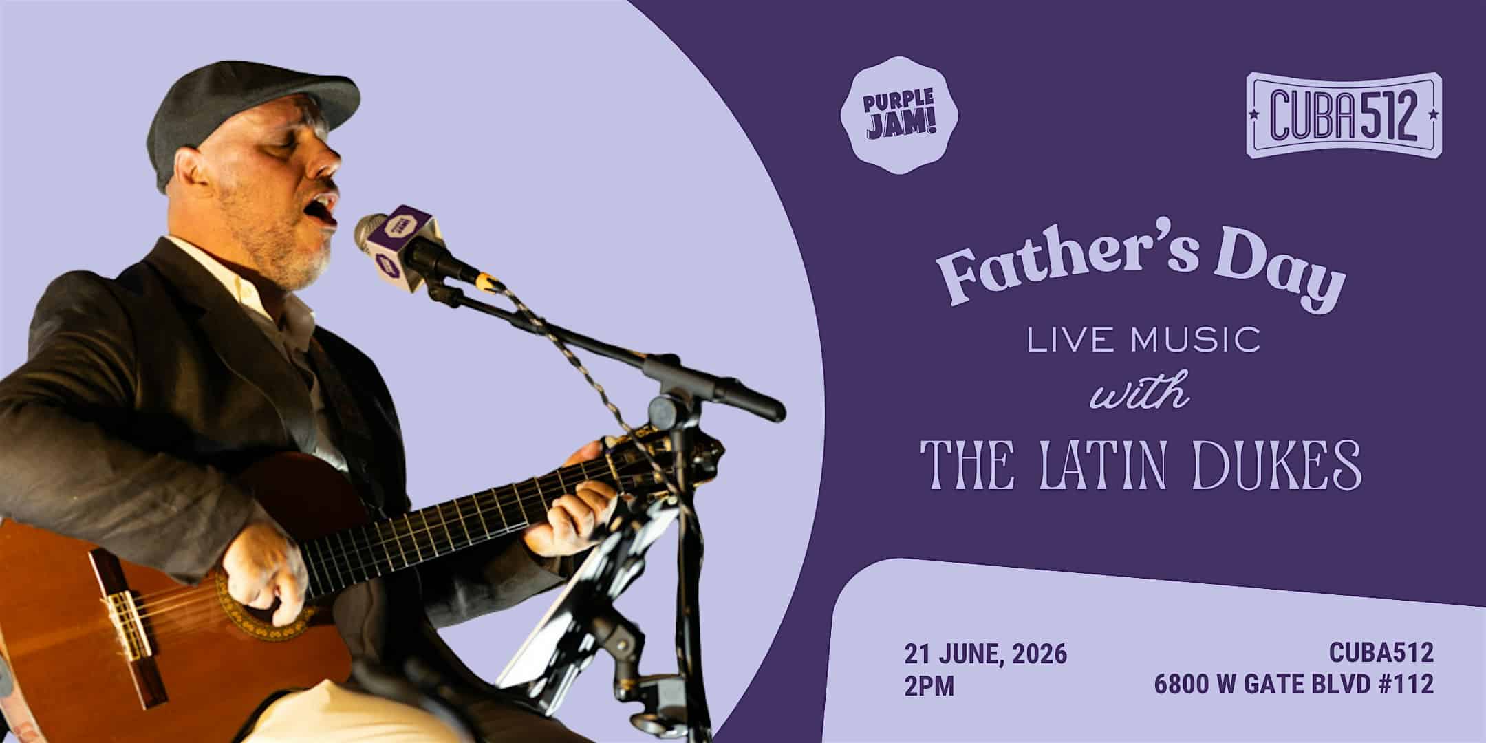 Father’s Day Live Music Featuring The Latin Dukes at CUBA512 – Austin, TX