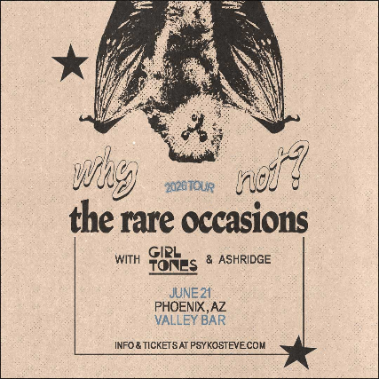 THE RARE OCCASIONS at Valley Bar – Phoenix, AZ
