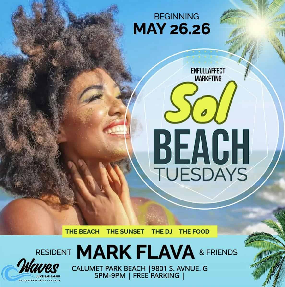SOL Beach Party at Calumet Park Beach – Chicago, IL