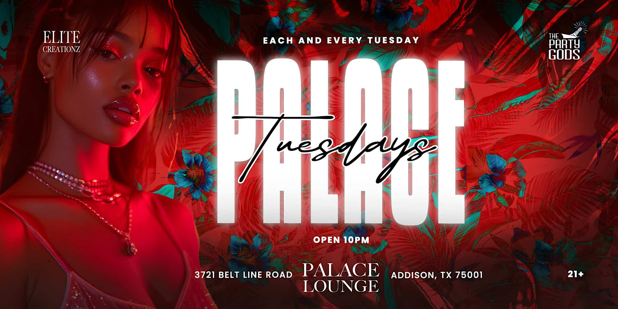 PALACE TUESDAYS at XSheesha – Addison, TX