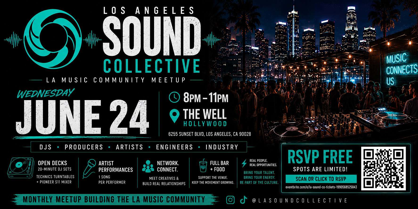 LA Sound Co at The Well – Los Angeles, CA