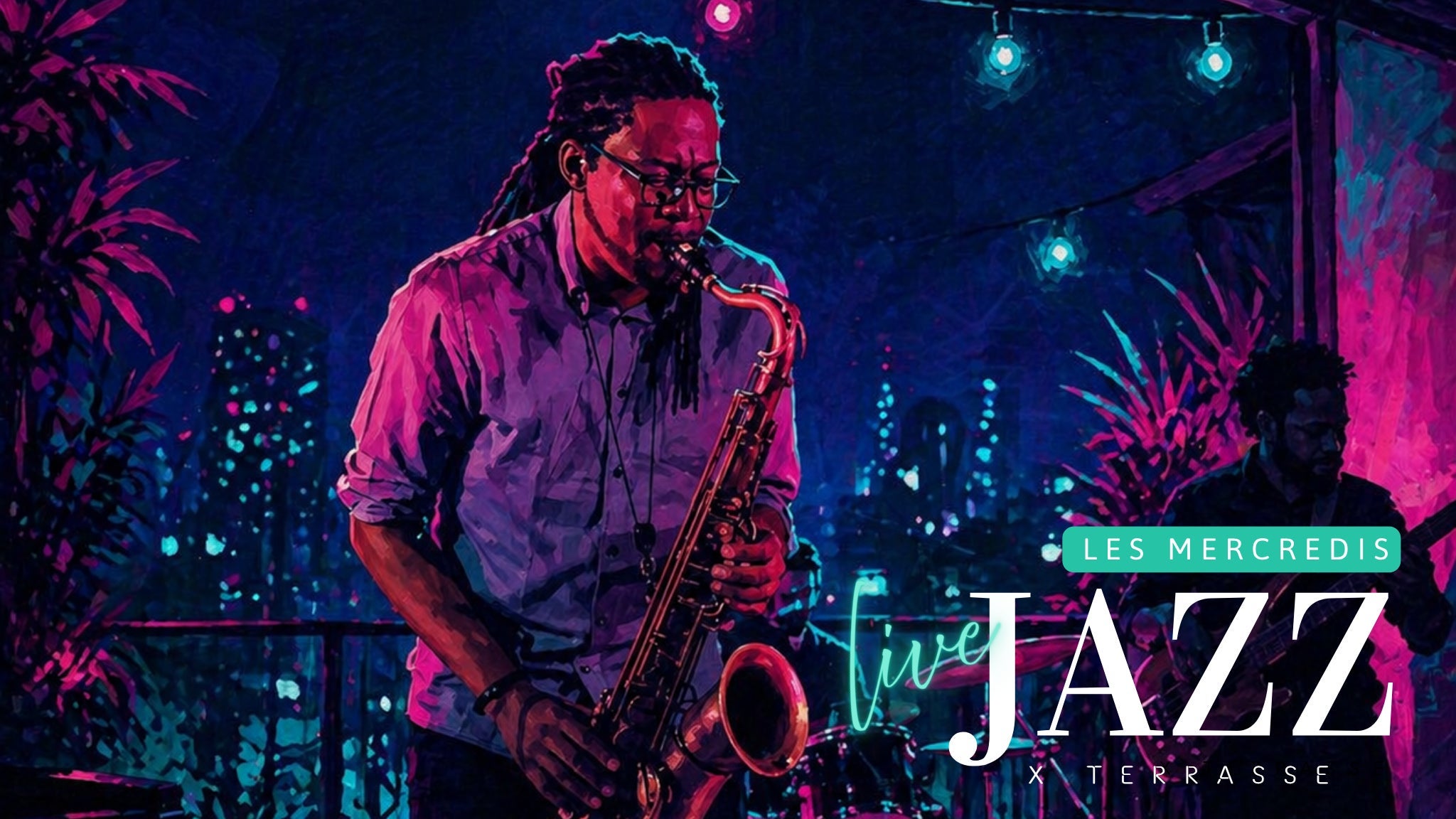 Mercredi Live Jazz X Terrasse – Alain Oyono at Le Balcon X Terrasse – Montreal, QC