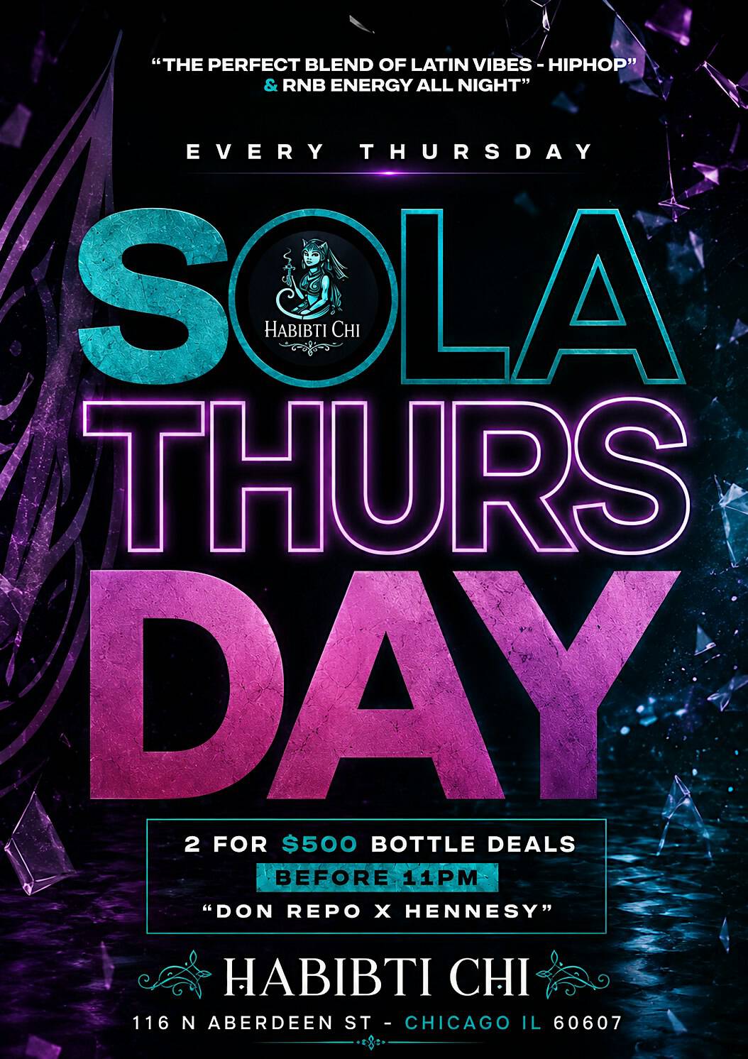 Sola Thursdays at Habibti – Chicago, IL