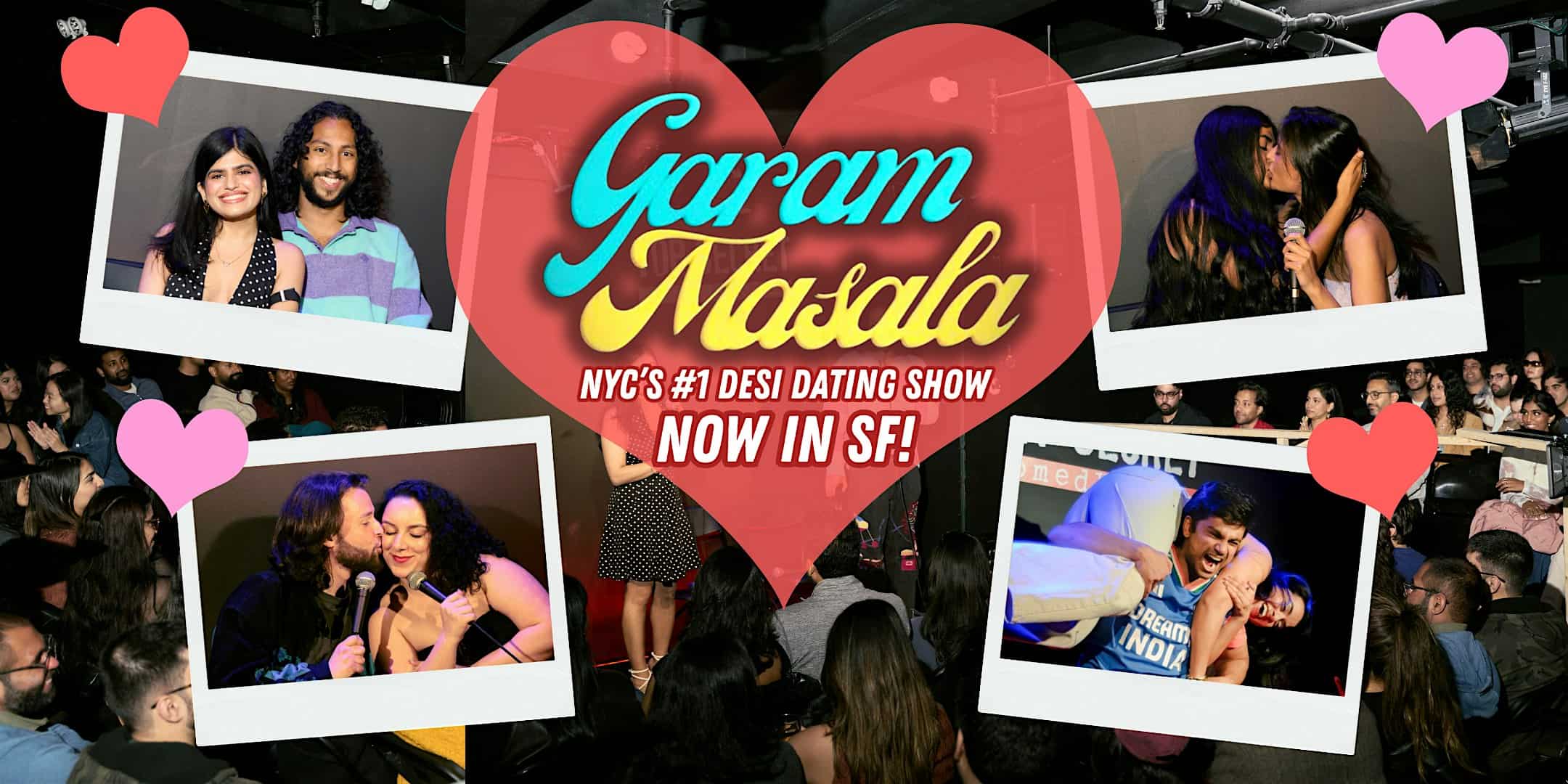 Garam Masala Comedy Dating Show: Going Public in San Francisco at The Faight Collective – San Francisco, CA