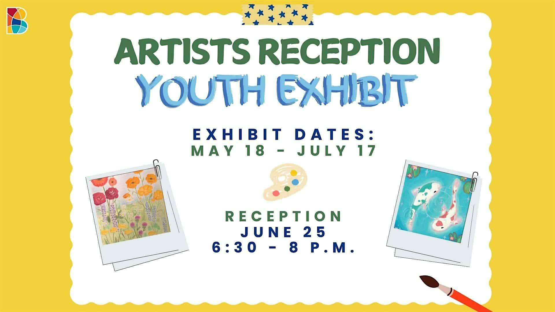 Artists Reception, Youth Exhibit- City of Bowie at Bowie City Hall – Bowie, MD