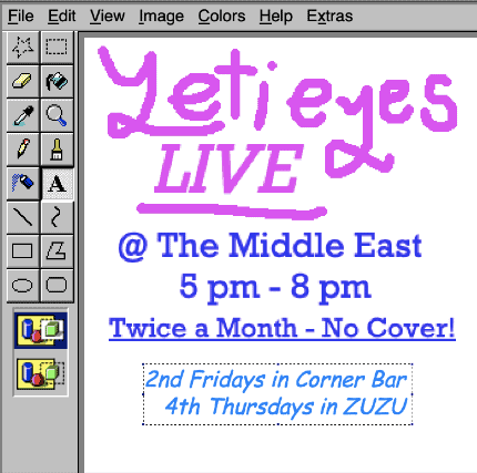 Yeti Eyes at Middle East – Zuzu – Cambridge, MA