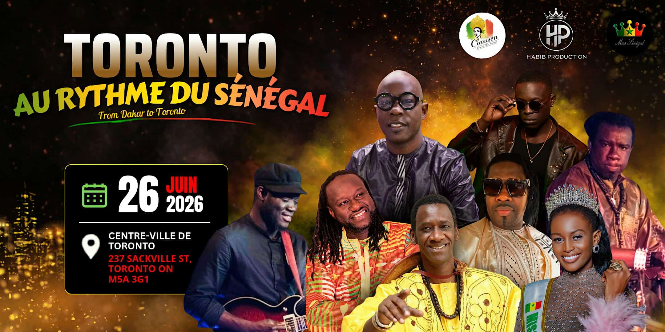 Toronto au rythme du Sénégal at 237 Sackville St – Toronto, ON