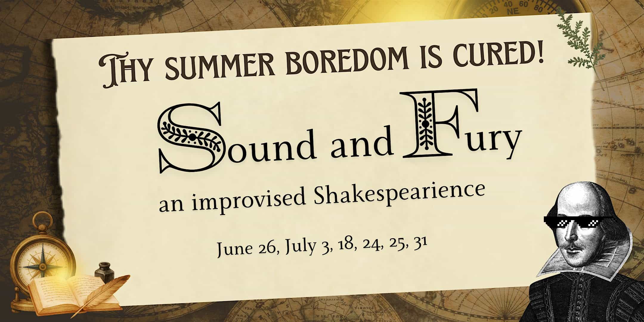 Sound & Fury: An Improvised Shakespearience at CSz Seattle – Home of ComedySportz – Seattle, WA