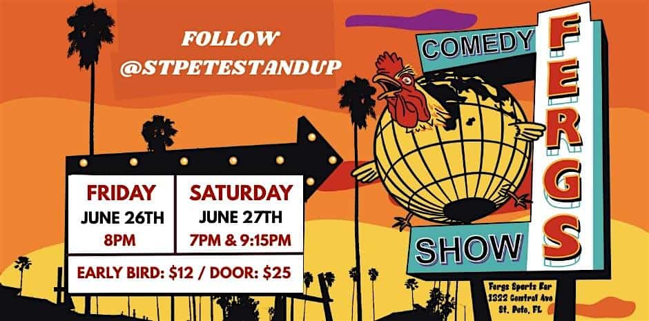 Ferg’s Comedy Weekend! at Ferg’s Sports Bar & Grill – St. Petersburg, FL