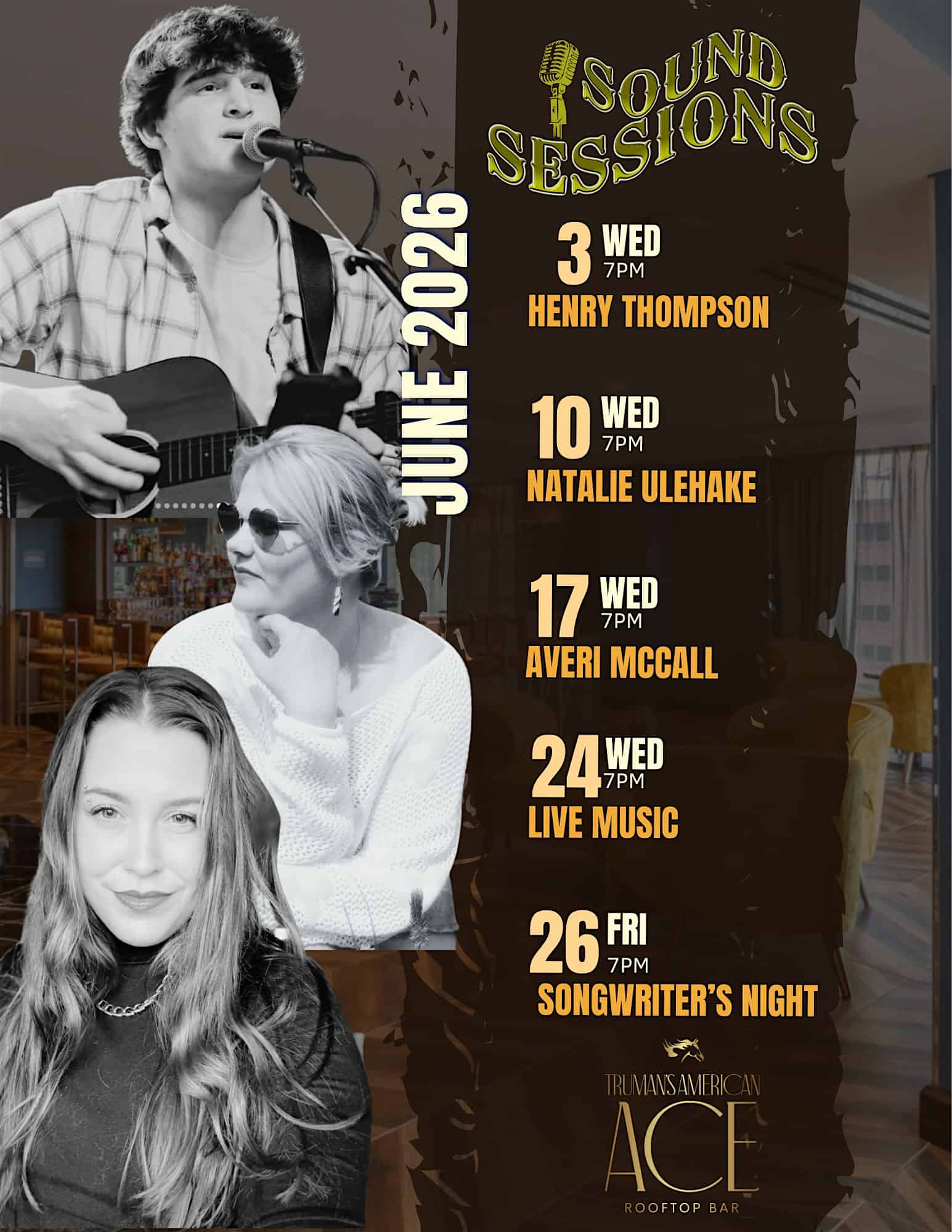 SOUND SESSIONS LIVE // Writer’s Showcase at AC Hotel Nashville Brentwood – Brentwood, TN