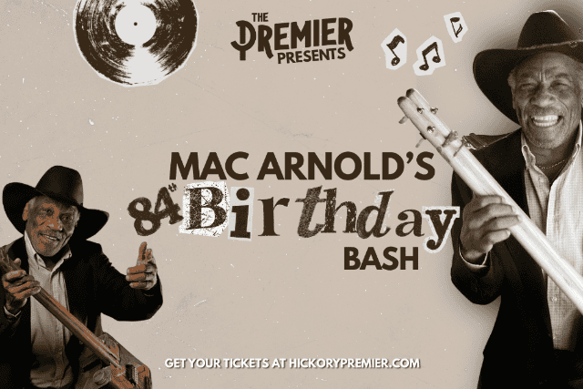 Mac Arnold’s 84th Birthday Bash w/ Blues Underground at The Premier – Hickory, NC