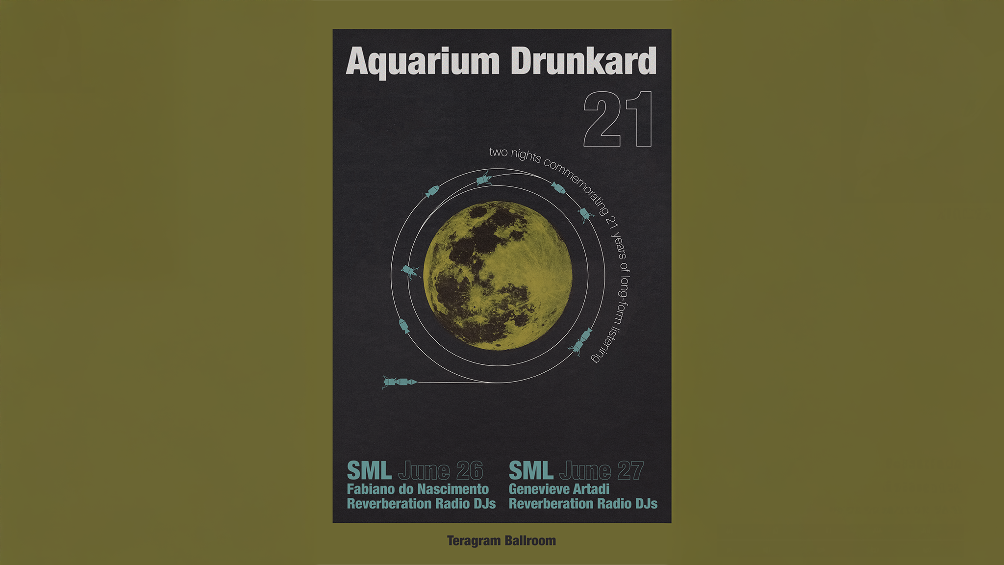 2 DAY PASS – Aquarium Drunkard 21st Anniversary ft. SML at Teragram Ballroom – Los Angeles, CA