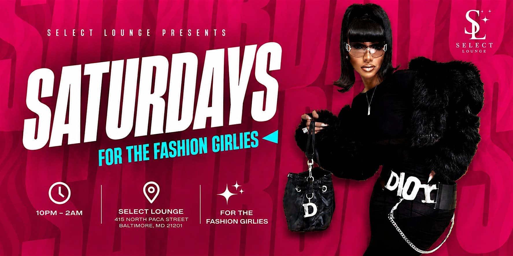 SELECT SATURDAYS at SELECT LOUNGE – Baltimore, MD