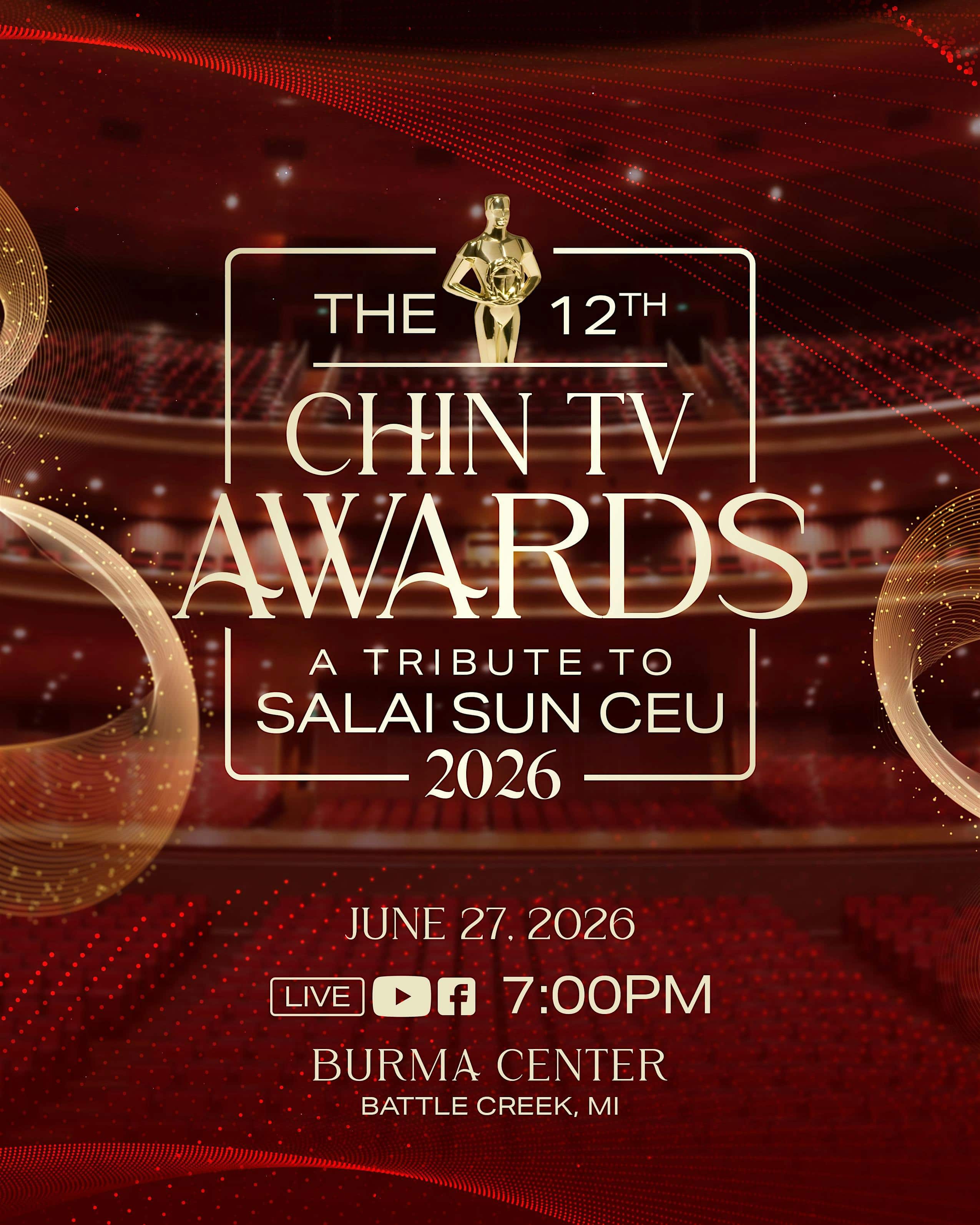 The 12th Chin TV Awards at Springfield Burma Center – Springfield, MI