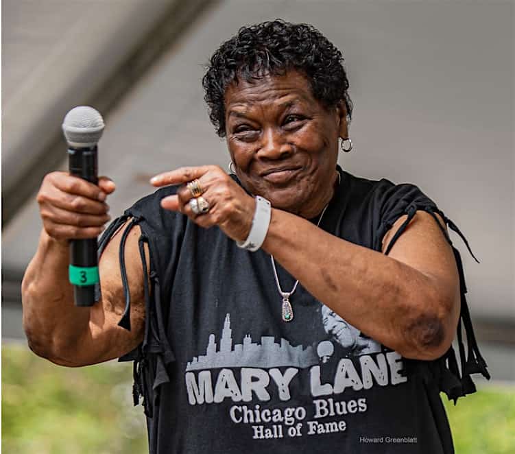 An Intimate Blues Evening with Mary Lane at 329 W 18th St – Chicago, IL