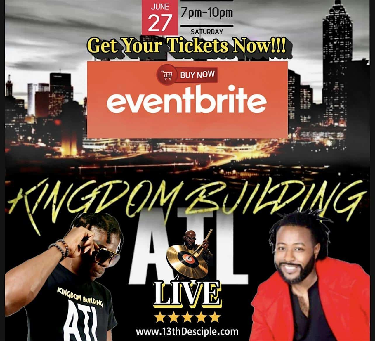 Kingdom Building ATL “LIVE” at 1078 Citizens Pkwy suite f – Morrow, GA