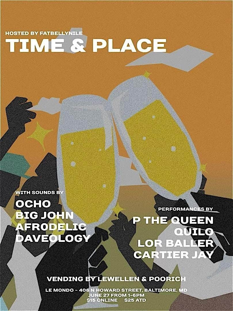 Time & Place at Le Mondo – Baltimore, MD