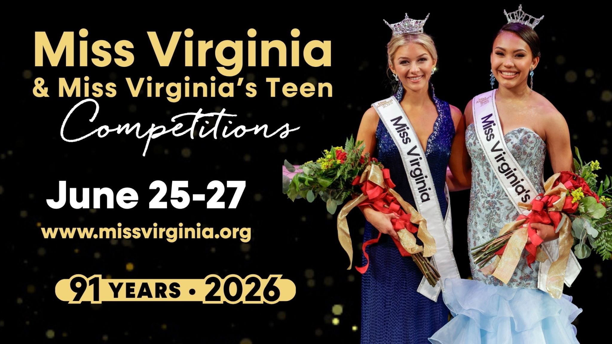 2026 Miss Virginia – Saturday Final Competition at Berglund Performing Arts Theatre – Roanoke, VA