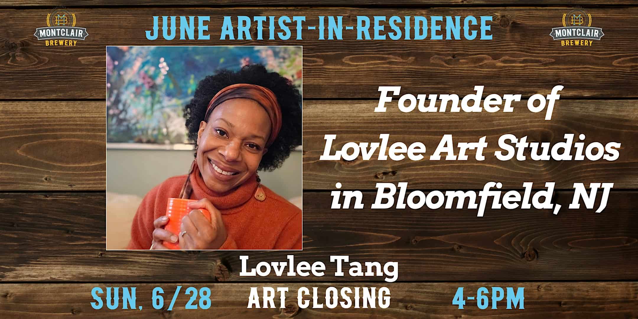 Art Closing: Lovlee Tang at Montclair Brewery at Montclair Brewery – Montclair, NJ