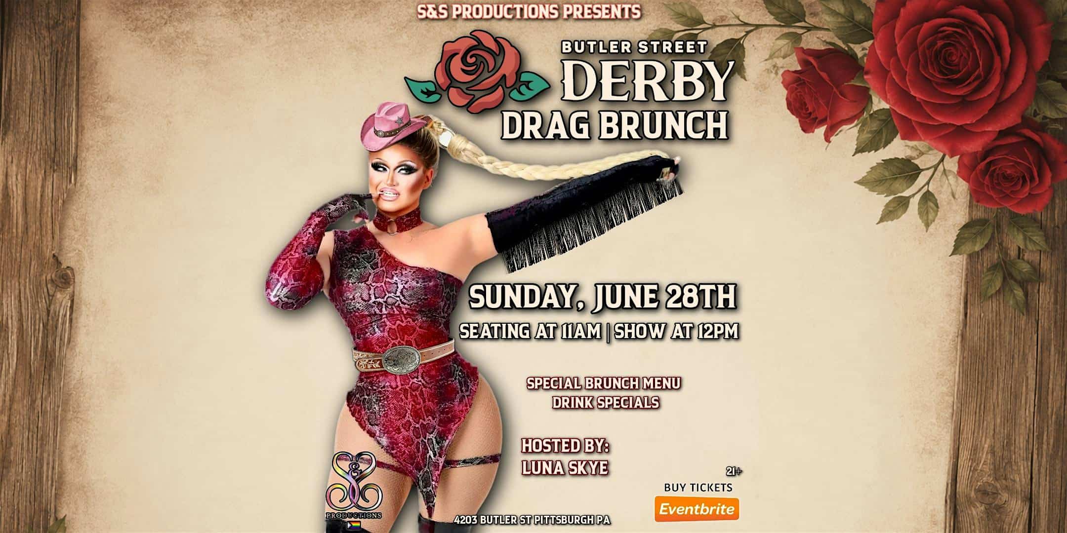 BUTLER STREET DERBY DRAG BRUNCH at Butler Street Derby – Pittsburgh, PA