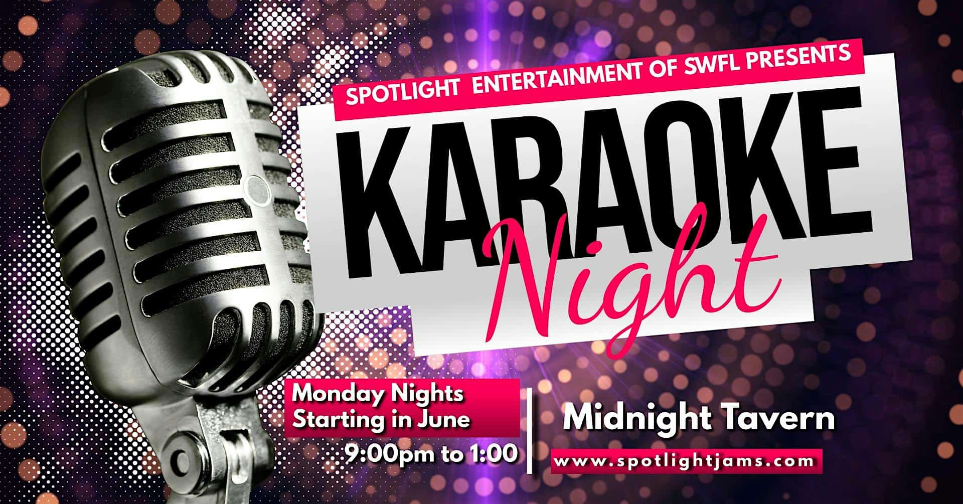 Monday Night Karaoke at Midnight Tavern – Naples, FL