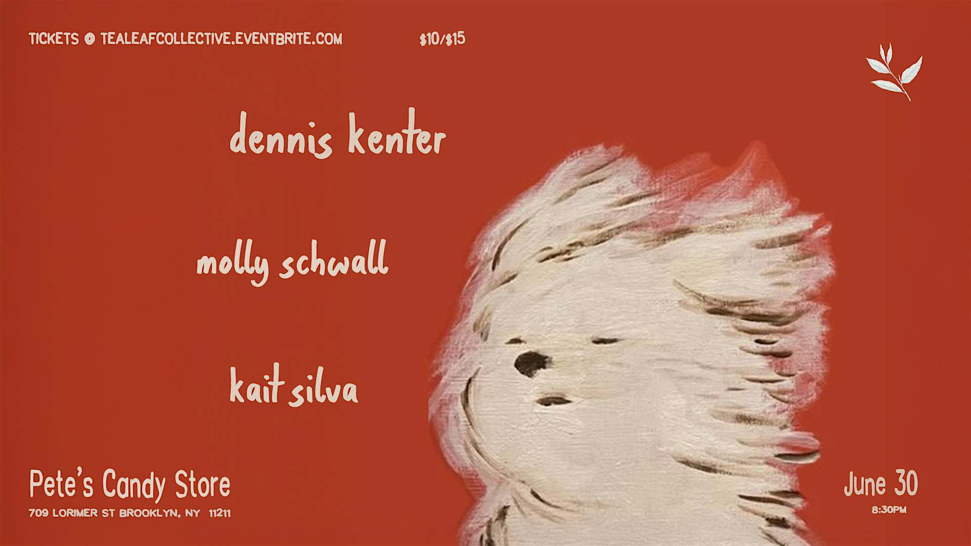 Dennis Kenter / Molly Schwall / Kait Silva at Pete’s Candy Store – Brooklyn, NY