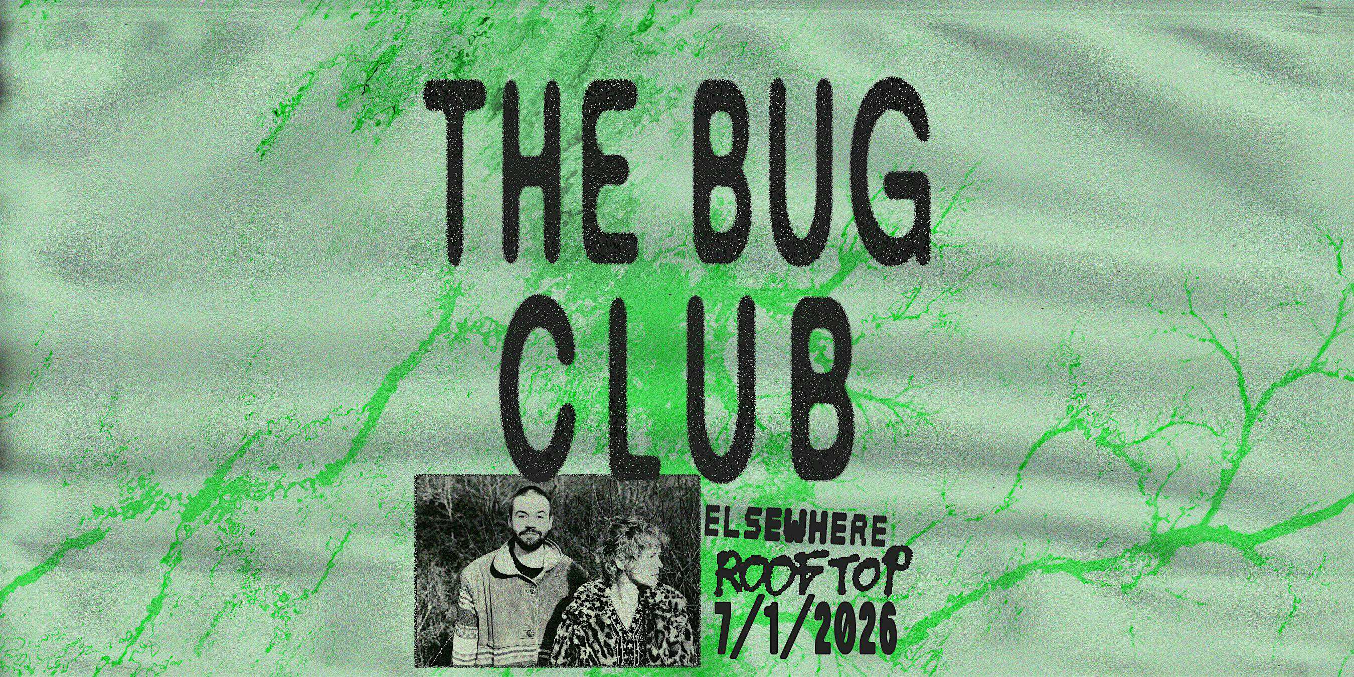 The Bug Club, Golomb at Elsewhere – The Rooftop – Brooklyn, NY